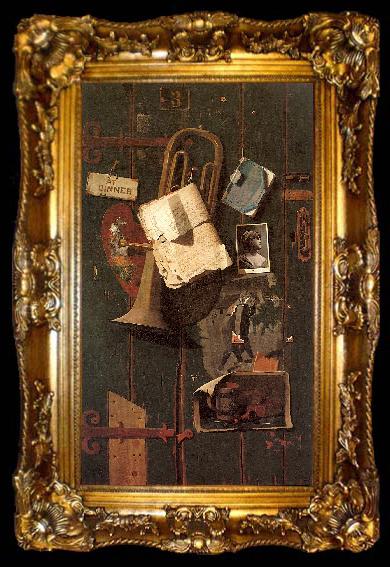 framed  Peto, John Frederick Ordinary Objects in the Artist